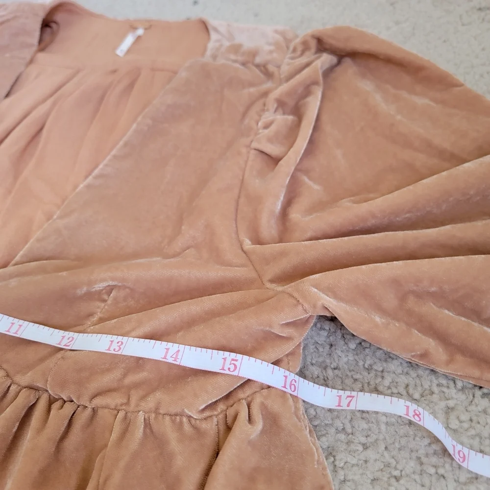 Free People Mini Dress in Light Brown - Picture 8 of 8